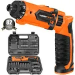 Cordless Screwdriver, 8V Max 10Nm Electric Screwdriver Rechargeable 82