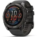 Garmin Fenix 8 AMOLED Sapphire 47mm / Carbon Gray/Black