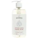 Puracy Organic Hand Soap, For the Professional Hand Washers We've All Become, Moisturizing Natural Gel Hand Wash Soap, Liquid Hand Soap Refills for Soft Skin 12 fl.oz, Cucumber & Mint