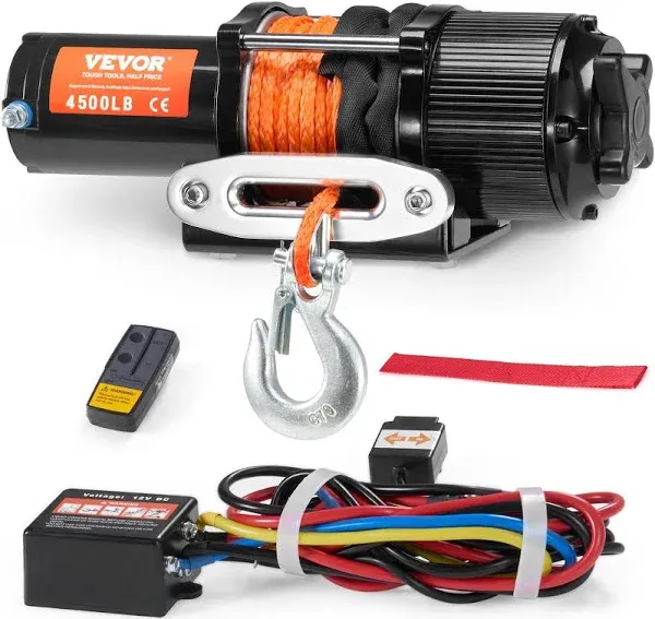 VEVOR Electric Winch ATV UTV 4500 lb