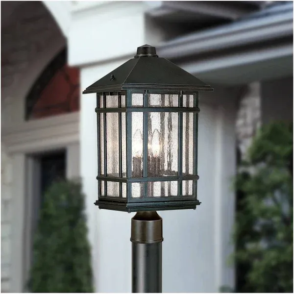 Kathy Ireland Sierra Craftsman Outdoor Post Light