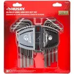 HUSKY Allen Wrenches Long/short arm (AMAZING 26 PIECE WRENCH HEX KEY SET) | M...