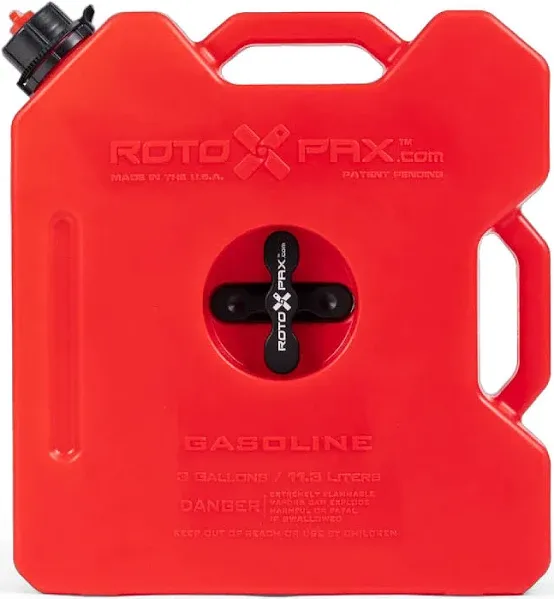 Rotopax 3 Gallon Capacity Gasoline Container RX-3G