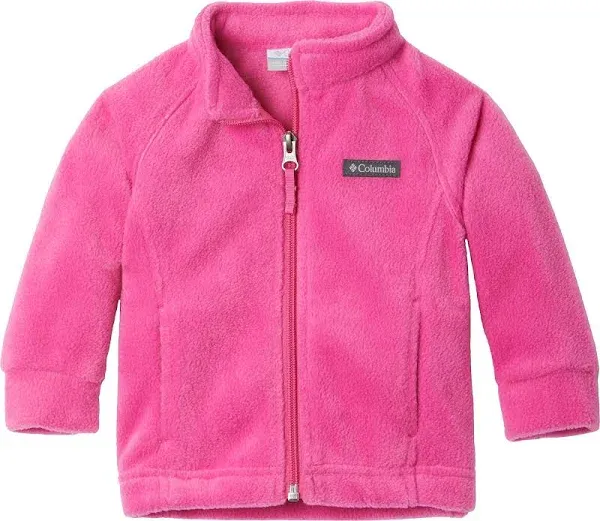 Columbia Girl's Benton Springs Fleece Jacket, Pink Ice, L - 1510631-695-BG-L | Blain's Farm & Fleet