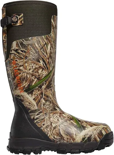 Lacrosse AlphaBurly Pro Mens Realtree Max5 Rubber 18in 800G Hunting Boots