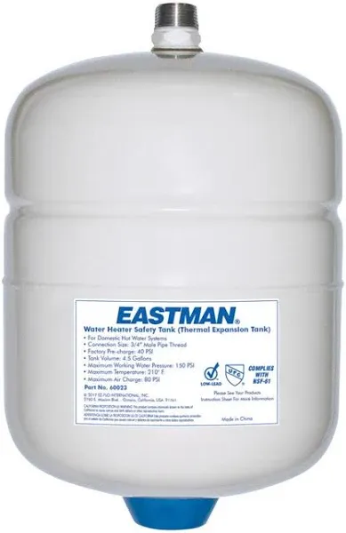 Eastman 4.5 Gal. Thermal Expansion Tank 60023