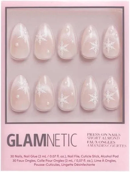 Glamnetic Press-On Nail Kit Snowfall