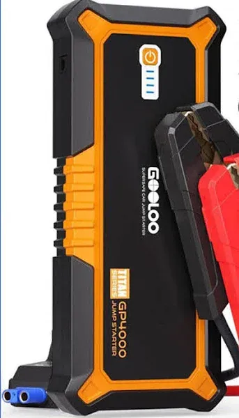 GOOLOO Car Jump Starter,4000A Peak 12V Battery Jumper Pack for All Gas