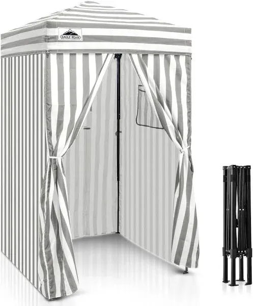 EAGLE PEAK Flex Ultra Compact 4 ft x 4 ft Pop-up Changing Room Canopy