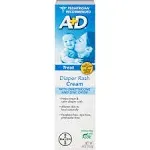 A+D Diaper Rash Cream, Treat - 4 oz