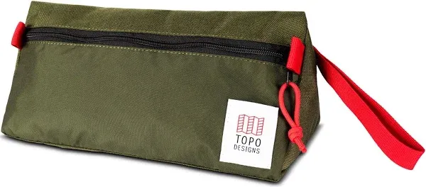 Topo Designs Dopp Kit Hand Bag, Dark Khaki/Navy