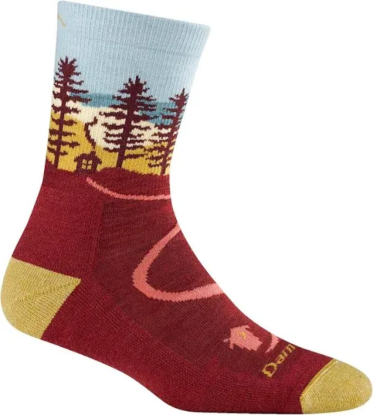 Darn Tough Vermont Women's Northwoods Micro Crew Midweight Hiking Sock