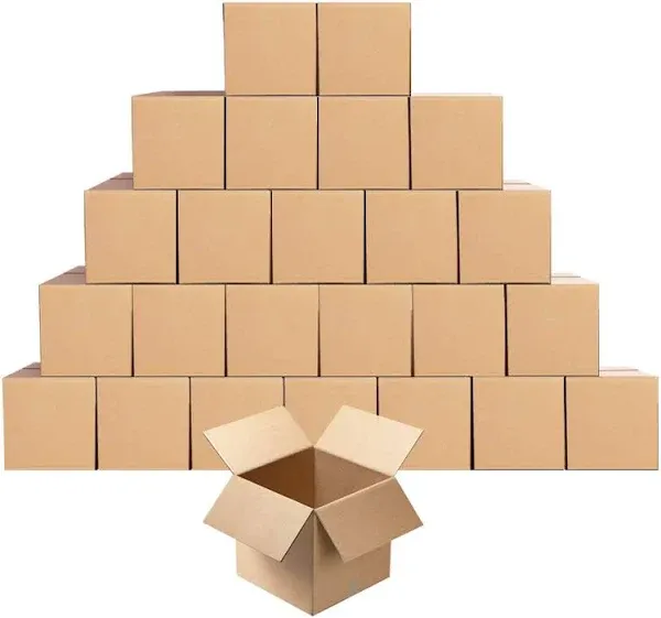 ZBEIVAN Small Cardboard Shipping Boxes Mailers