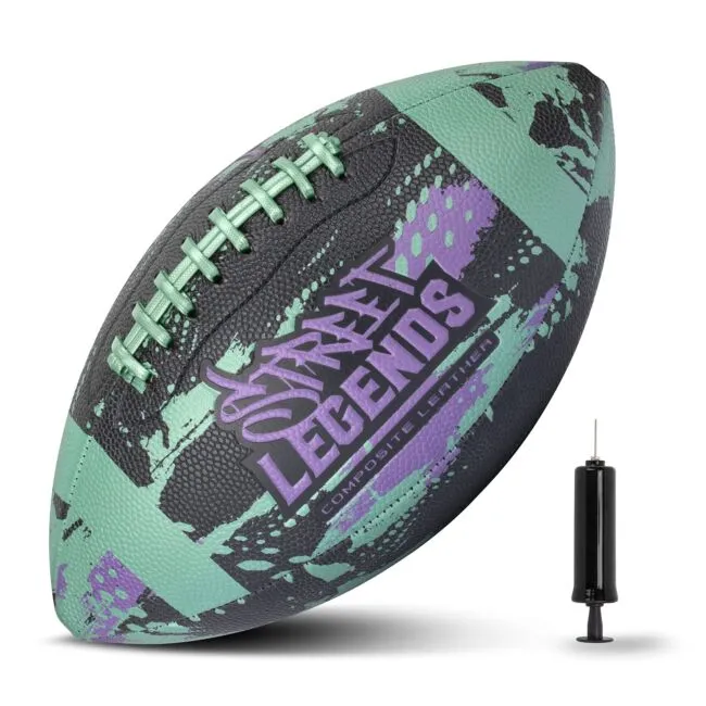 Street Legends Youth Football for Kids Graffiti Printed Composite Leather