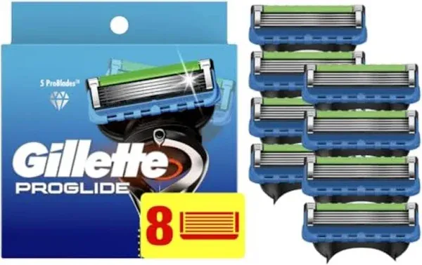 Gillette Proglide Razor Blades - 8 Pack