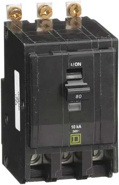 Square D QOB380 3 Pole Circuit Breaker