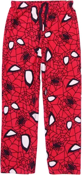 Marvel Spider-Man Plush Fleece Lounge Pajama Pants