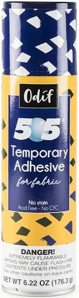 Odif 505 Spray & Fix Temporary Adhesive Fabric 6.22oz