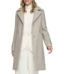 Andrew Marc Regine Wool-Blend Coat