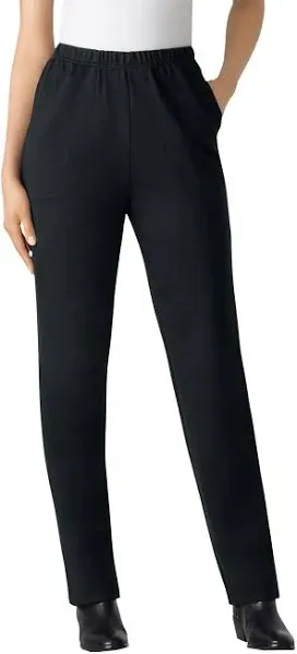 Women's Within Women's Plus Size Straight Leg Ponte Knit Pant