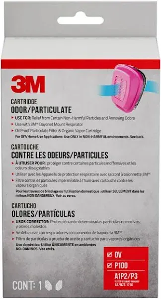 3M Household Respirator Replacement Cartridge