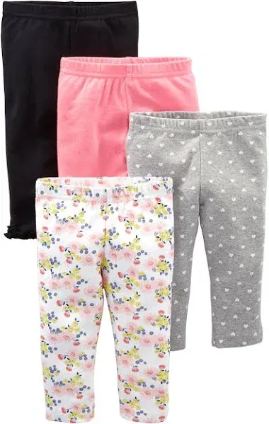 Simple Joys by Carter's Baby Girls' 4-Pack Pant