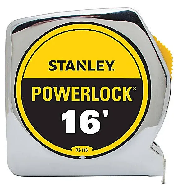 Powerlock Tape Measure, 16 Ft. x 3/4 In.