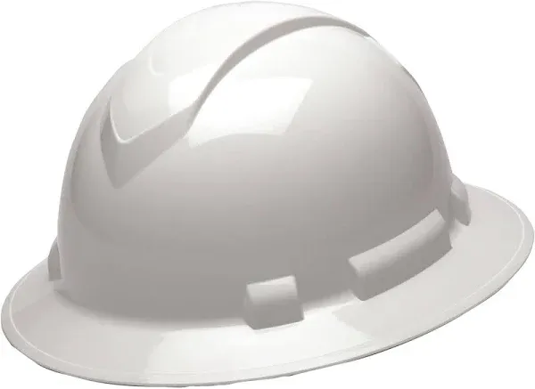 Pyramex Ridgeline Full Brim Hard Hat 4-Point Standard Ratchet