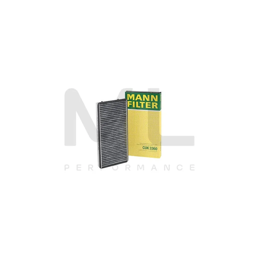 MANN-FILTER CUK 3360 Pollen filter Activated Carbon Filter