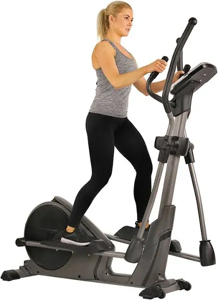 Sunny Health & Fitness Pre- Programmed Elliptical Trainer