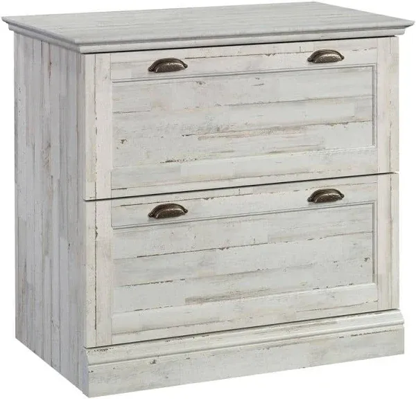 Sauder Barrister Lane Lateral File in White Plank