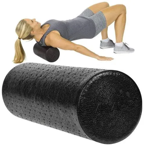 Black 18&#034; Foam Roller