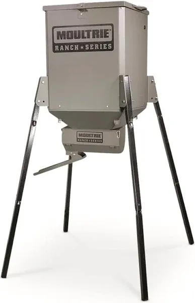 ‎Moultrie Ranch Series 12v Auger Deer Feeder - 300# Capacity