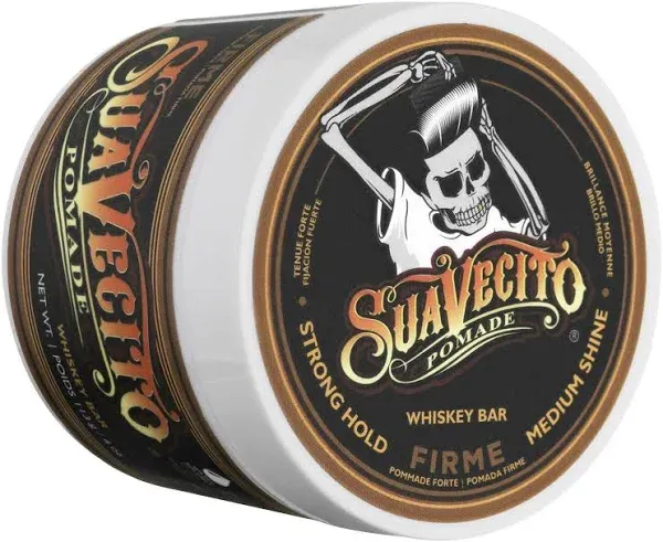 Suavecito Firme (Strong) Hold Pomade - Whiskey Bar