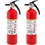 Kidde FA110 Multi Purpose Fire Extinguisher 1a10bc 2-Pack