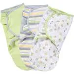 Swaddleme Original Swaddle, Busy Bees, Small, 3 Pack