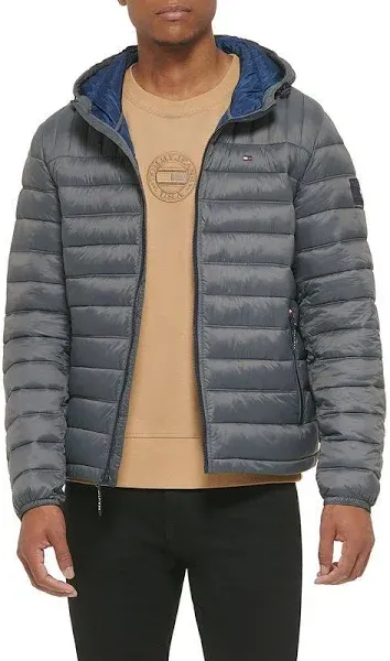 Tommy Hilfiger Men&#039;S Water Resistant Ultra Loft Filled Hooded Puffer Jacket All 