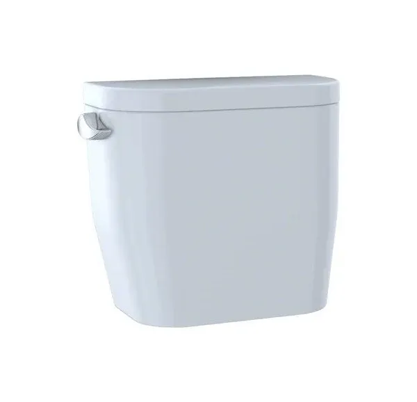 Toto ST243E#01 Entrada Close Coupled Elongated Toilet Tank and Cover, White