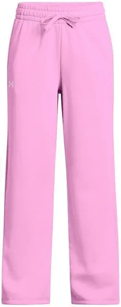 Under Armour Girls' Rival Fleece Straight Leg Pants