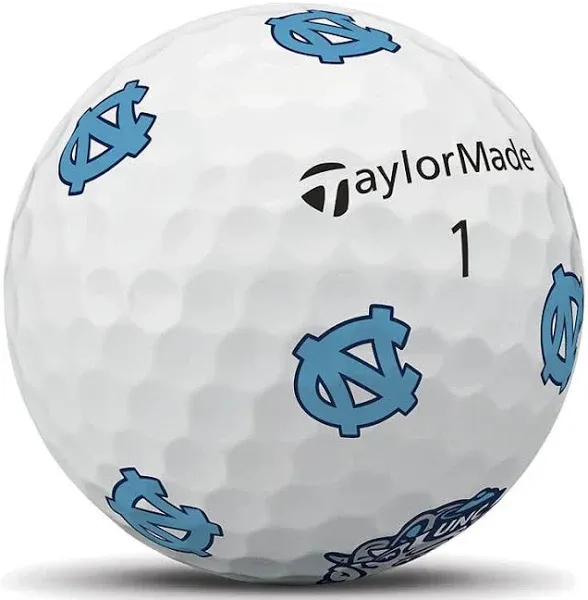 TaylorMade 2024 Tp5 Pix NCAA Golf Balls Tp5 12-Ball Pack North Carolina