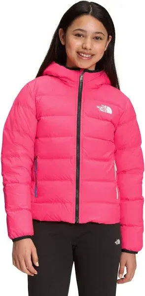 The North Face Girls' Reversible North Down Hooded Jacket