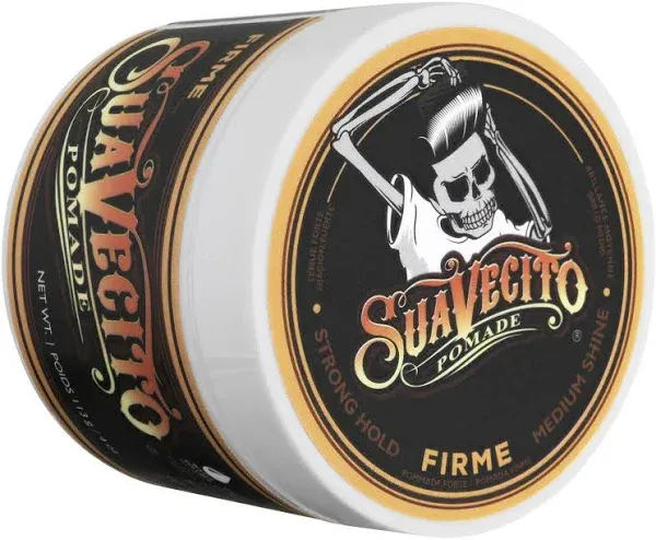 Suavecito Firme Strong Hold Pomade - 32 oz tub