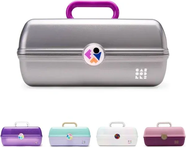 Caboodles On - The - Go Girl Pink Sparkle Makeup Case