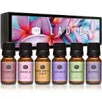 P&J Fragrance Oil Far East Set Green Tea, Lotus Blossom, Orchid, Bamboo, and Peony Scents for Candle, Soap & Diffuser