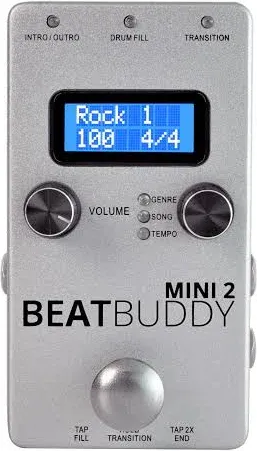 Singular Sound BBMINI2 BeatBuddy Mini 2 Drum Machine Pedal