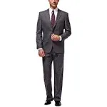 Haggar Gray Premium Stretch Sharkskin Classic Fit Suit Coat