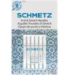 Schmetz Knit & Stretch 5 pk Combo, Assorted Needles & Sizes