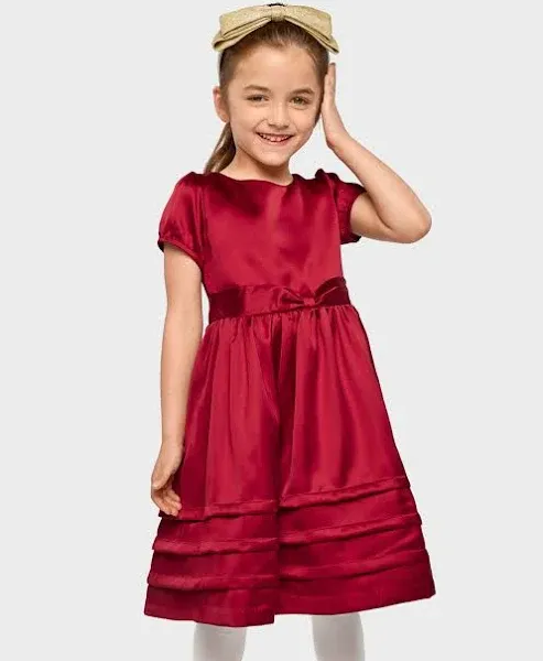 Gymboree Girls Bow Fit and Flare Dress