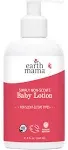 Earth Mama Natural Non-Scents Baby Lotion 8oz