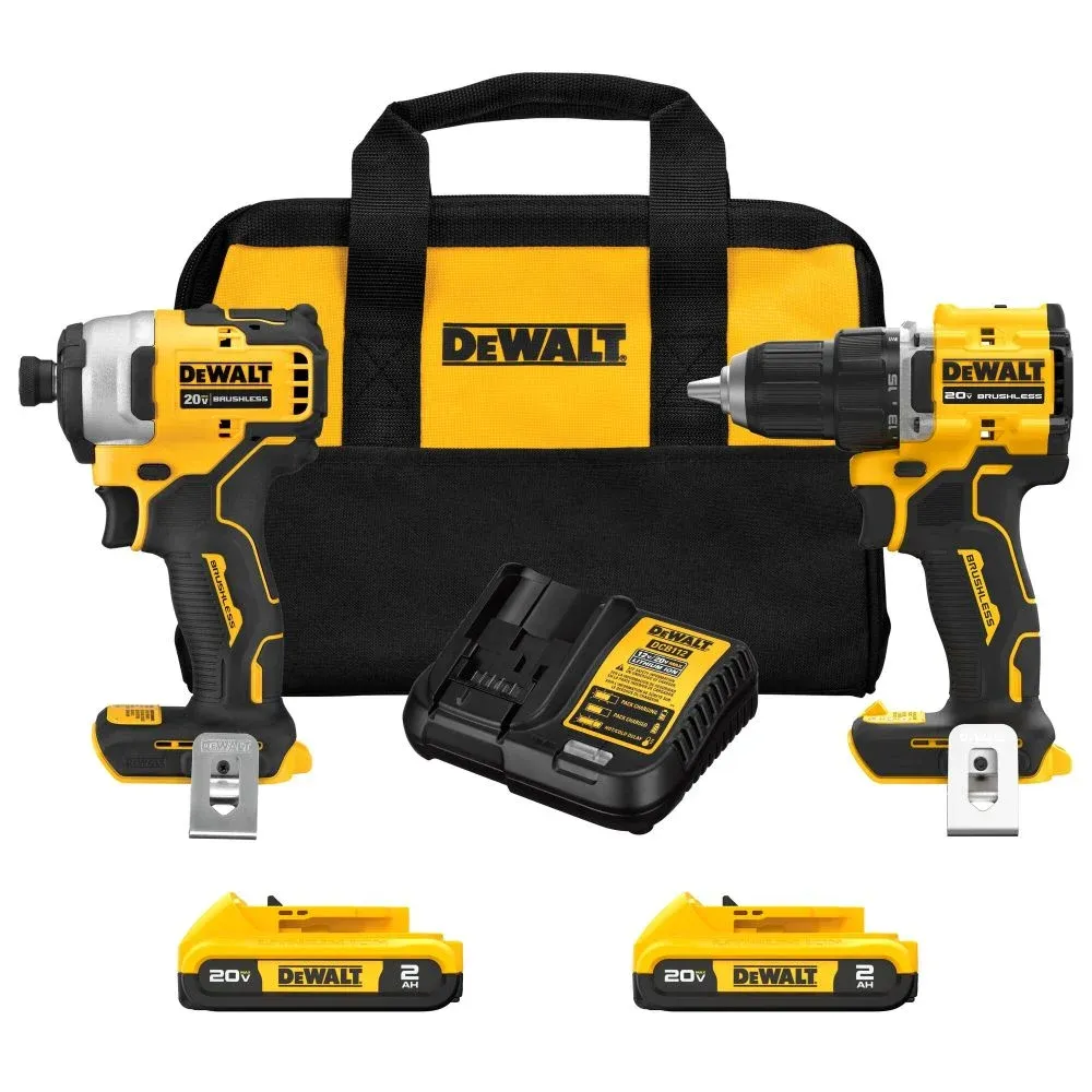 DEWALT ATOMIC 20V MAX Brushless 2-Tool Combo Kit